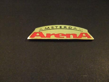Amsterdam ArenA ( nu Johan Cruijff ArenA)  stadion van voetbalclub Ajax, goudkleurig logo